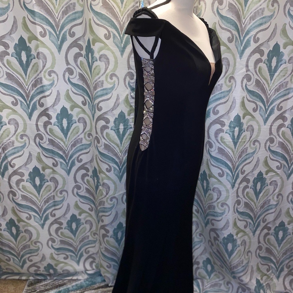 Black formal dress